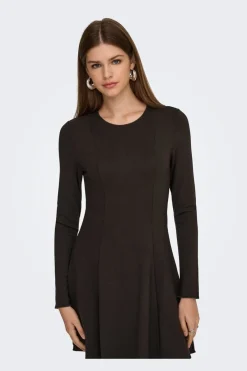 Sale Only Onlkenya L/S Dress 4957219 Chocolate Torte