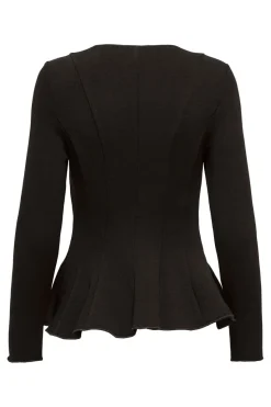 Online Only Onlkenya L/S Peplum Top 4957220 Chocolate Torte