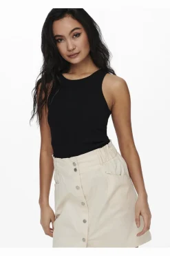 Hot Only Onlkenya Rib Tank Top 3687318 Black