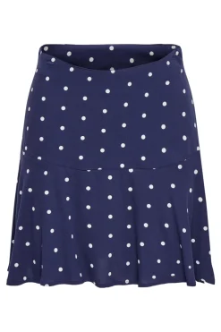 New Only Onlkeshav Short Skirt 4991003 Patriot Blue Dots