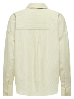 Sale Only Onlkiri Ls Shirt Ox 4981575 Cloud Dancer W. Lemon Meringue