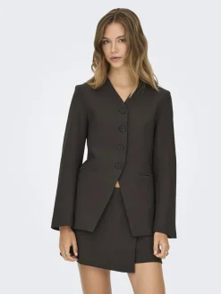Sale Only Onllamina Life L/S Fit Blazer Tlr 4880873 Mulch