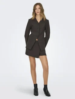 Sale Only Onllamina Life L/S Fit Blazer Tlr 4880873 Mulch