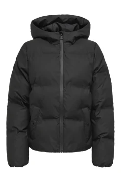 Only Onllea Rain Puffer Short 4771709 Black
