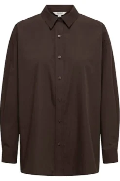 New Only Onllibba L/S Shirt 4951305 Coffee Bean