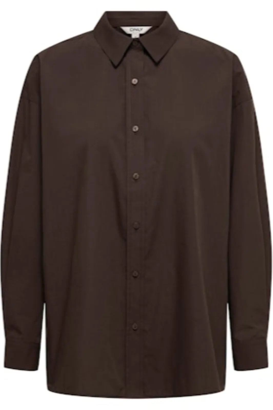 New Only Onllibba L/S Shirt 4951305 Coffee Bean