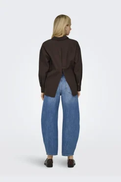 New Only Onllibba L/S Shirt 4951305 Coffee Bean