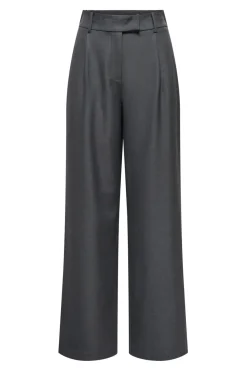 Online Only Onllinda Str Mel Pants Tlr 5034221 Dark Grey Melange
