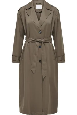 New Only Onlline X-Long Trenchcoat 3504617 Walnut