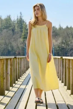 Clearance Only Onllino S/L Long Ruffle Dress Ox 4938578 Sunlight