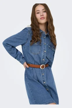 Sale Only Onllisa L/S Dress Gua 4902964 Medium Blue Denim