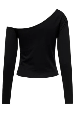Best Only Onllive Love Life L/S Oneshoulder Topjrs 4710675 Black
