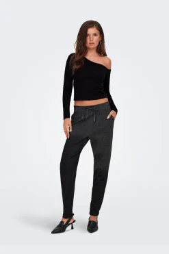 Best Only Onllive Love Life L/S Oneshoulder Topjrs 4710675 Black