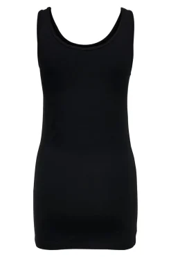 New Only Onllive Love S/L Long Tank Top 1201446 Black