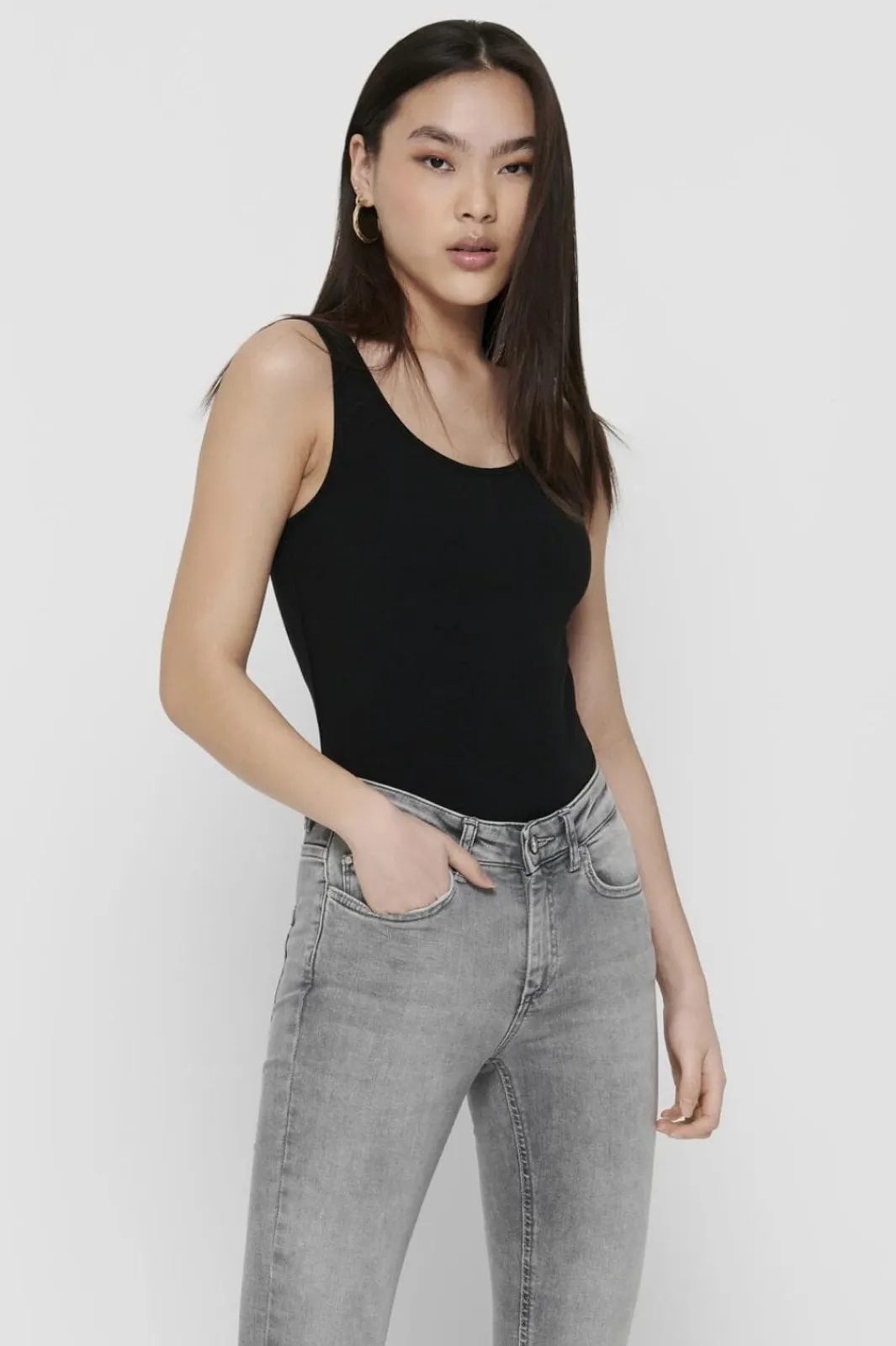 Discount Only Onllive Love S/L Tank Top 1912220 Black