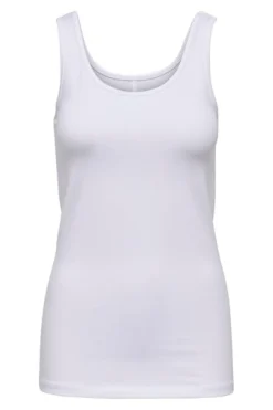 Outlet Only Onllive Love S/L Tank Top 1912221 White