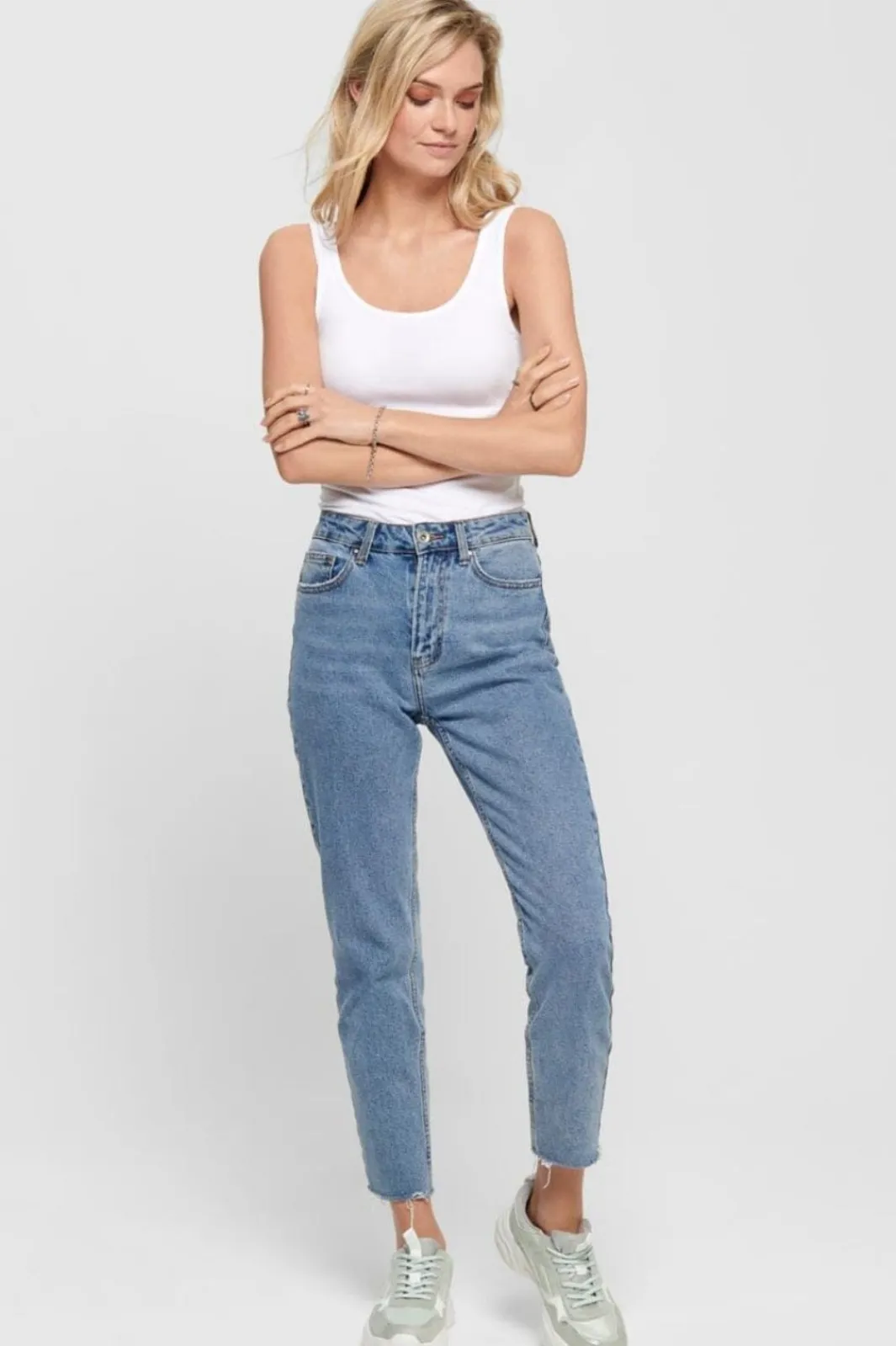 Outlet Only Onllive Love S/L Tank Top 1912221 White