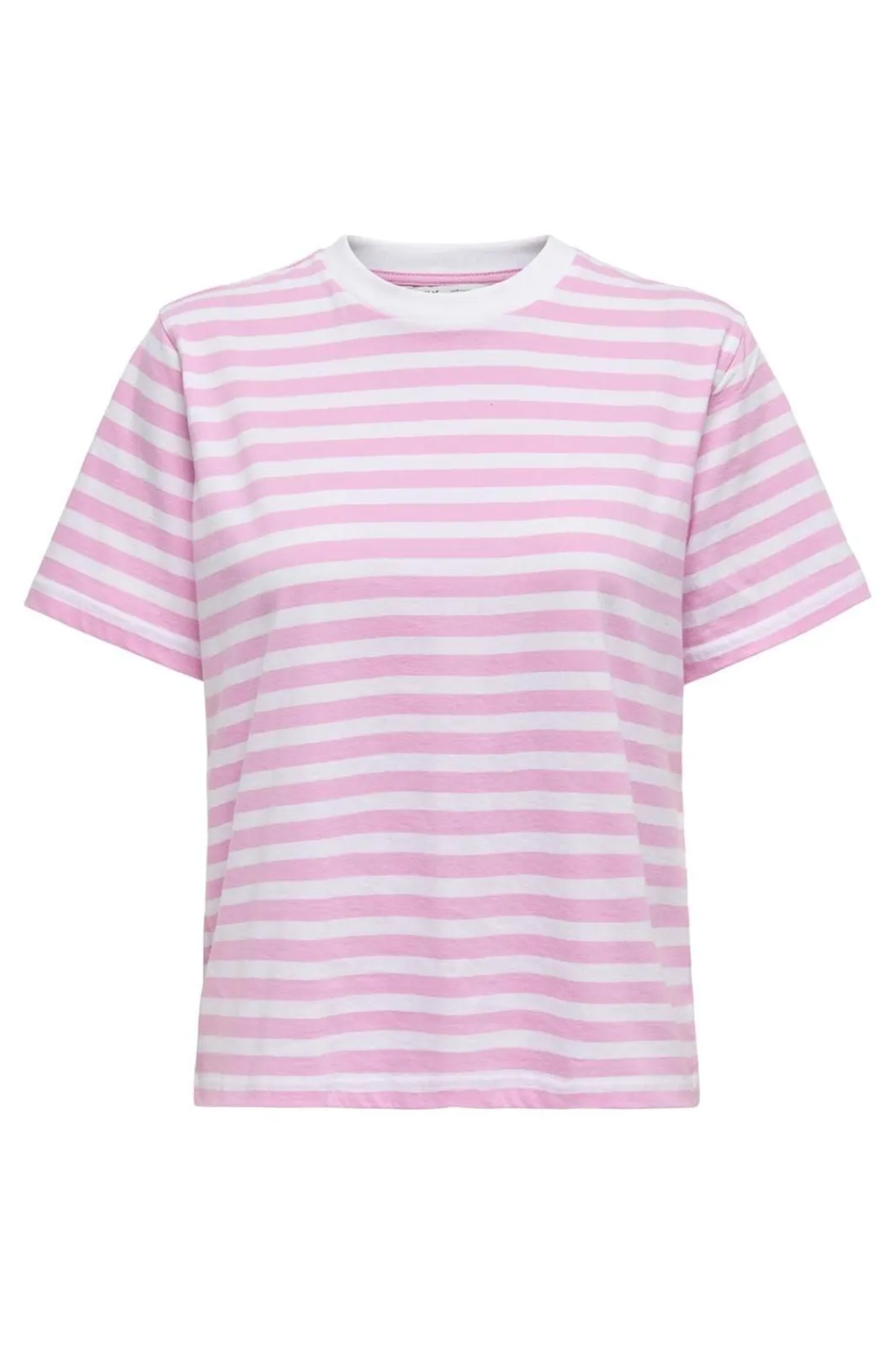 Only Onllivina S/S Stripe Tee 4487462 Bonbon White Stripes