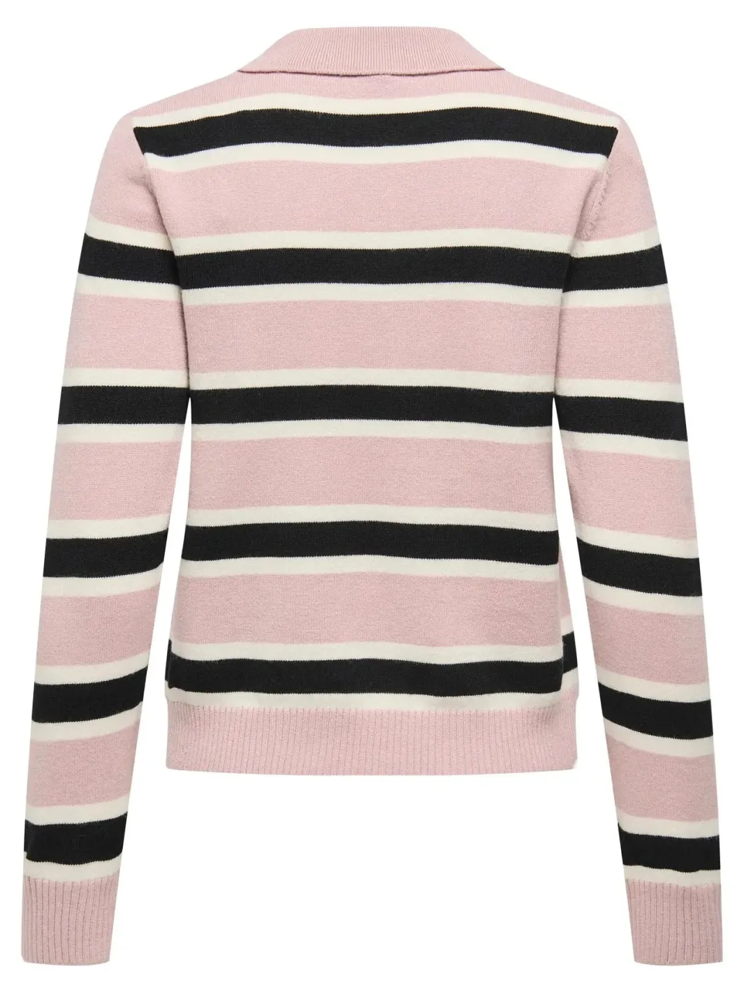 Best Only Onllondon Ls Stripe Polo Cc Knt 4947496 Burnished Lilac Babys Breath/Black/Dtm Button