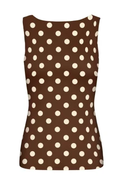 Sale Only Onllone 2-Way S/L Top 5083275 Seal Brown Big Cd Dots