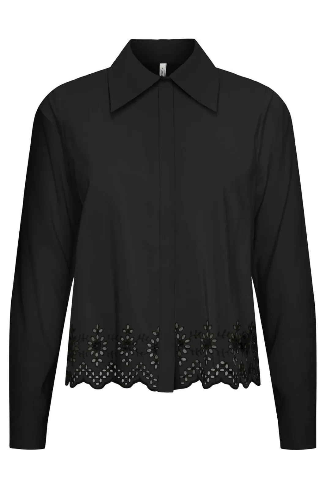 Outlet Only Onllou Life Emb L/S Shirt 4415678 Black