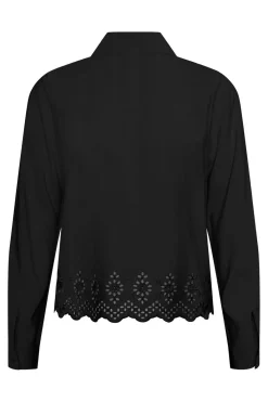 Outlet Only Onllou Life Emb L/S Shirt 4415678 Black