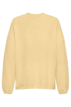 New Only Onlloyal Amalio Ls O-Neck Knt 4982711 Sunlight Melange