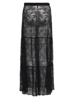 Clearance Only Onllulu Long Lace Skirt 4874872 Black