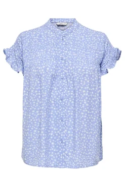 Outlet Only Onlluna Life S/S Shirt 4890360 Grapemist Luna Flower