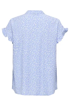 Outlet Only Onlluna Life S/S Shirt 4890360 Grapemist Luna Flower