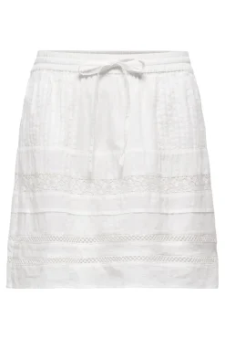 Best Only Onllynden Short Skirt Ox 4926148 Cloud Dancer