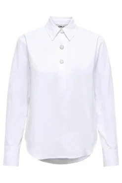 New Only Onllyra Oregon L/S Shirt 4967434 Cloud Dancer