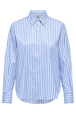 Outlet Only Onllyra Oregon L/S Shirt 4967433 Provence Cloud Dancer