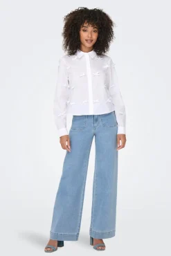 Outlet Only Onlmadeline Wd Pocket Gua221 4845104 Light Blue Denim