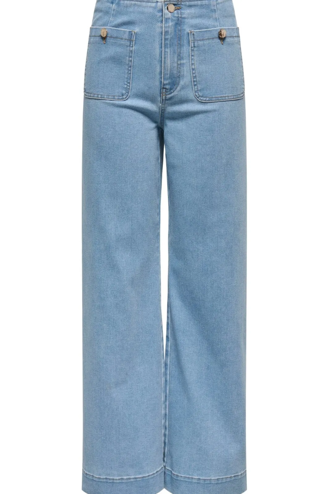 New Only Onlmadeline Wide Pocket Gua221 4845104 Light Blue Denim
