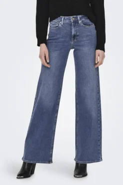 Only Onlmadison Blush Wide Cro372 4117715 Medium Blue Denim