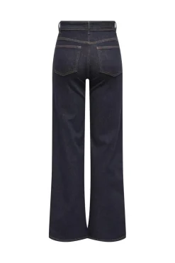 New Only Onlmadison Blush Wide Rea024 4798380 Dark Blue Denim Rinse