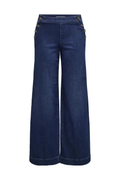 Best Only Onlmadison Button Wide Gen533Noos 4388373 Dark Medium Blue Denim