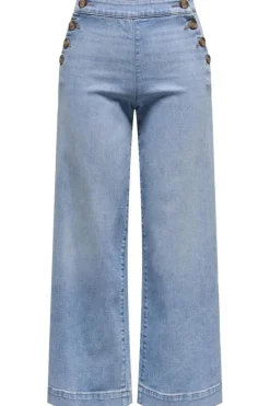 Only Onlmadison Button Wide Gen223Noos 4813364 Light Blue Denim