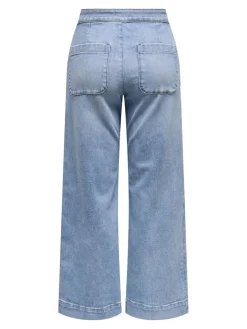 Only Onlmadison Button Wide Gen223Noos 4813364 Light Blue Denim