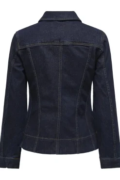 Outlet Only Onlmadison Ls Shaped Jacket Mae 4657628 Dark Blue Denim