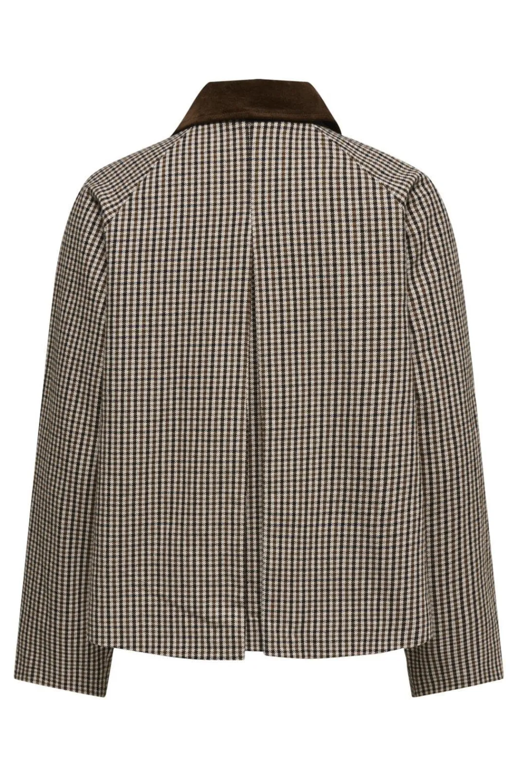 Outlet Only Onlmanilla Check Jacket 4971492 Moonlight Small Checks/ Brown & Black