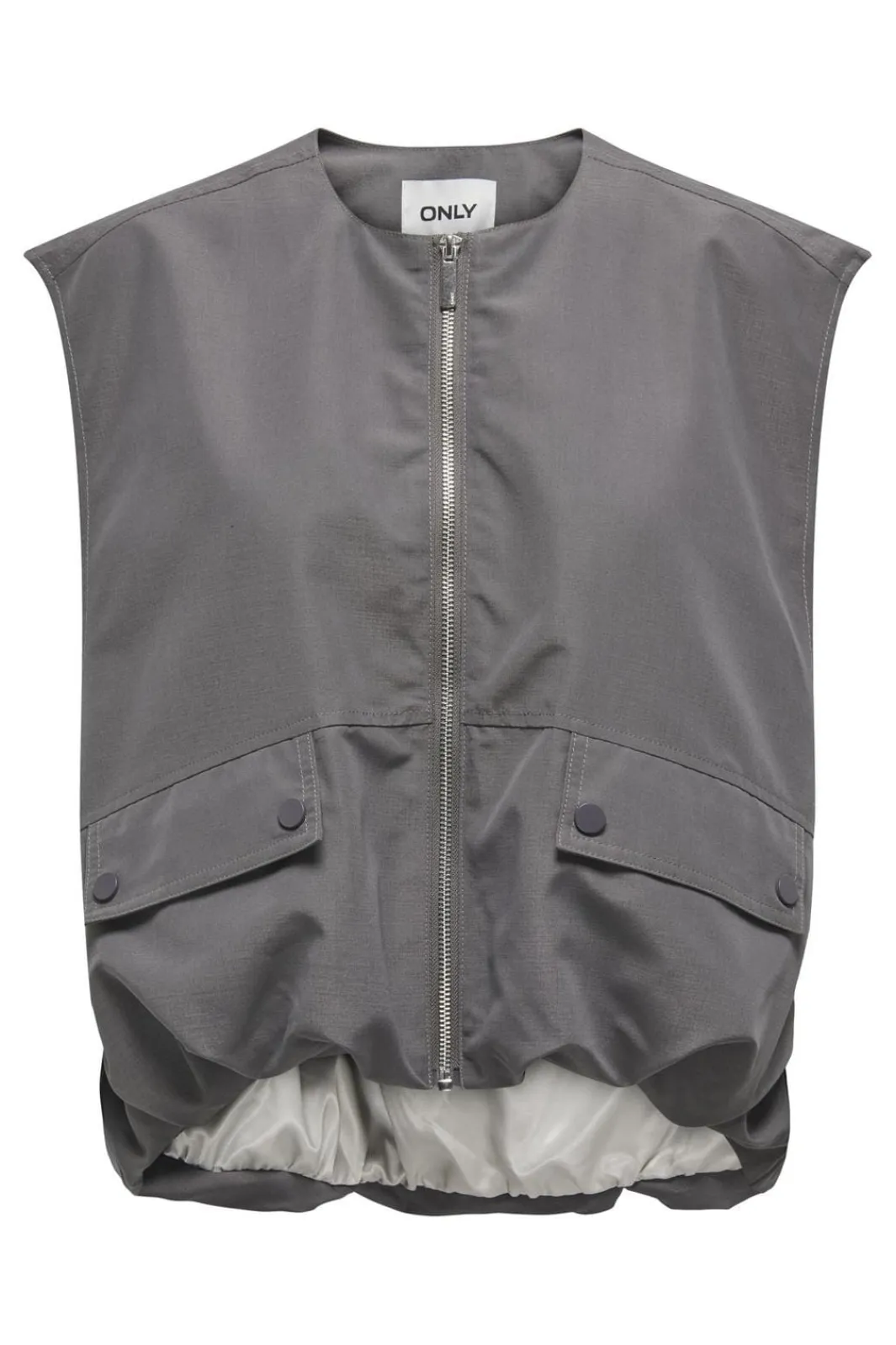 Outlet Only Onlmary Life Waistcoat 4650705 Plum Kitten Pumice Stone Lining