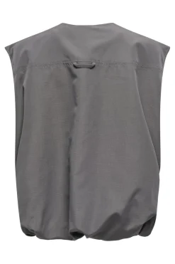 Outlet Only Onlmary Life Waistcoat 4650705 Plum Kitten Pumice Stone Lining