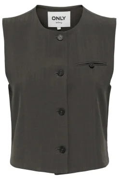 Sale Only Onlmateo Life S/L Stripe Vest Cc Tlr 4786730 Mulch