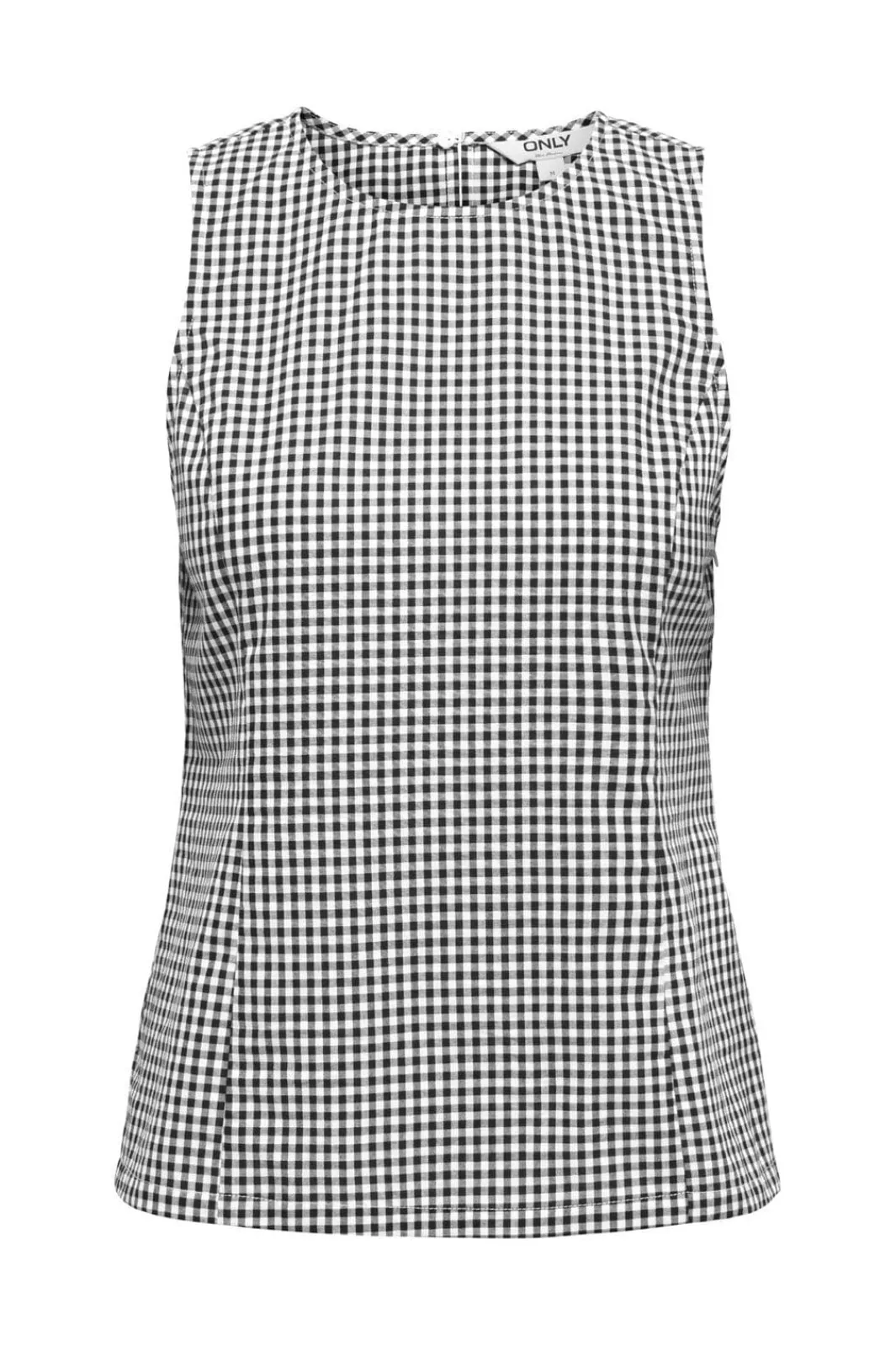 Best Only Onlmaye Sl Check Top 4955590 Black White