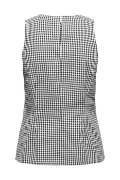 Best Only Onlmaye Sl Check Top 4955590 Black White