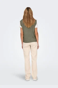 Best Only Onlmelody Sl Embroidery O-Neck Knt 4919770 Mermaid Light Gold Hearts