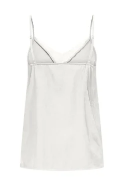 Outlet Only Onlmelva Detail Singlet Bf 4675144 Cloud Dancer