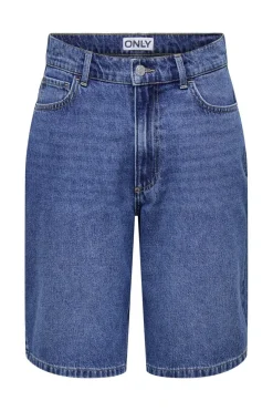 Best Only Onlmerla Long Shorts Akm Moch 4797727 Medium Blue Denim
